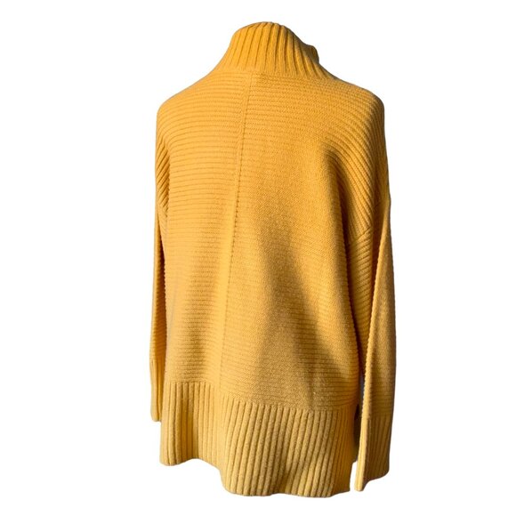 TWIK - Mustard yellow knit mock-neck sweater - Large - Picture 3 of 9
